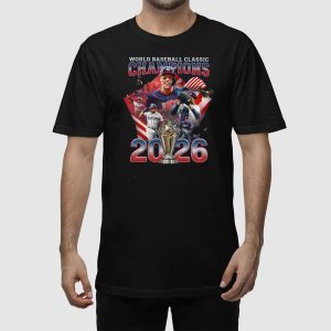 USA Baseball World Baseball Classic Champions 2026 T shirt 2