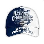 Penn State Wrestling 2026 National Champions 5 Straight Titles Hat