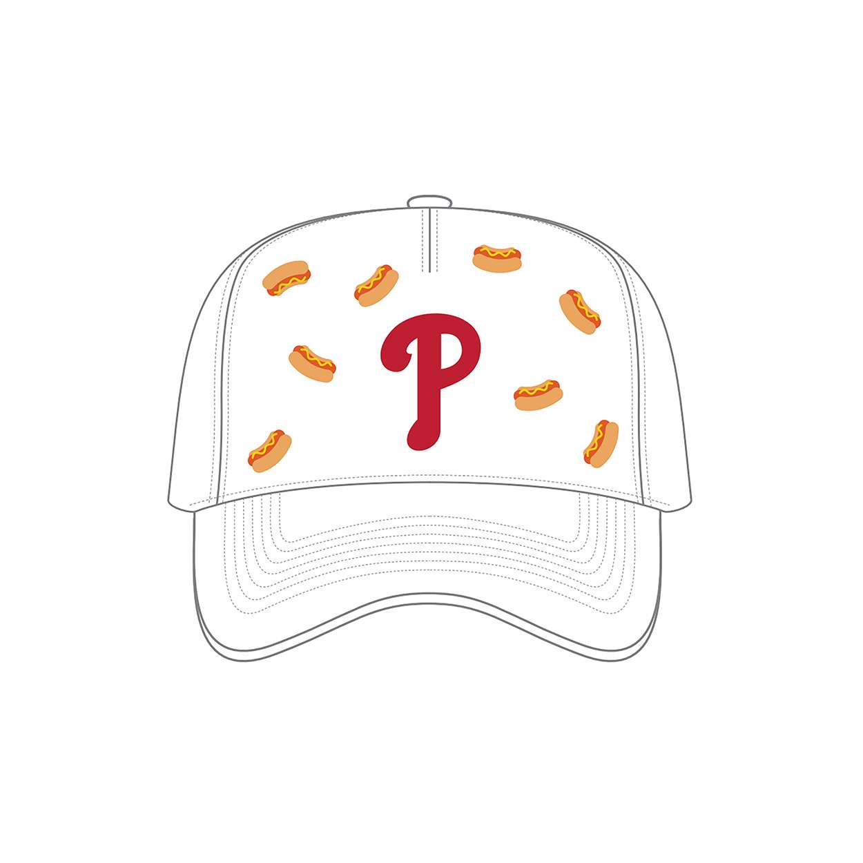 Phillies Hot Dog White Hat 2026 Giveaway Phillies Hot Dog White Hat 2026 Giveaway