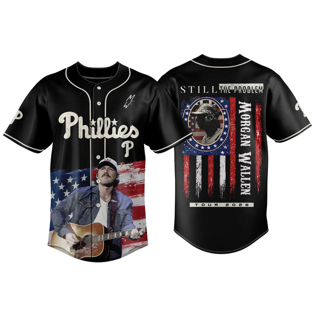 Phillies X Morgan Wallen Tour 2026 Jersey Phillies X Morgan Wallen Tour 2026 Jersey