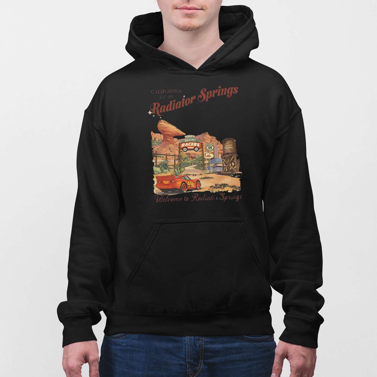 Radiator Springs Lightning McQueen Disney Shirt Radiator Springs Lightning McQueen Disney Shirt