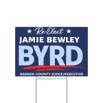 Re-elect Jamie Bewley Byrd Yard Sign