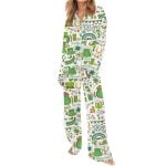 Slainte Irish Cheer St Patricks Day Pajama Set
