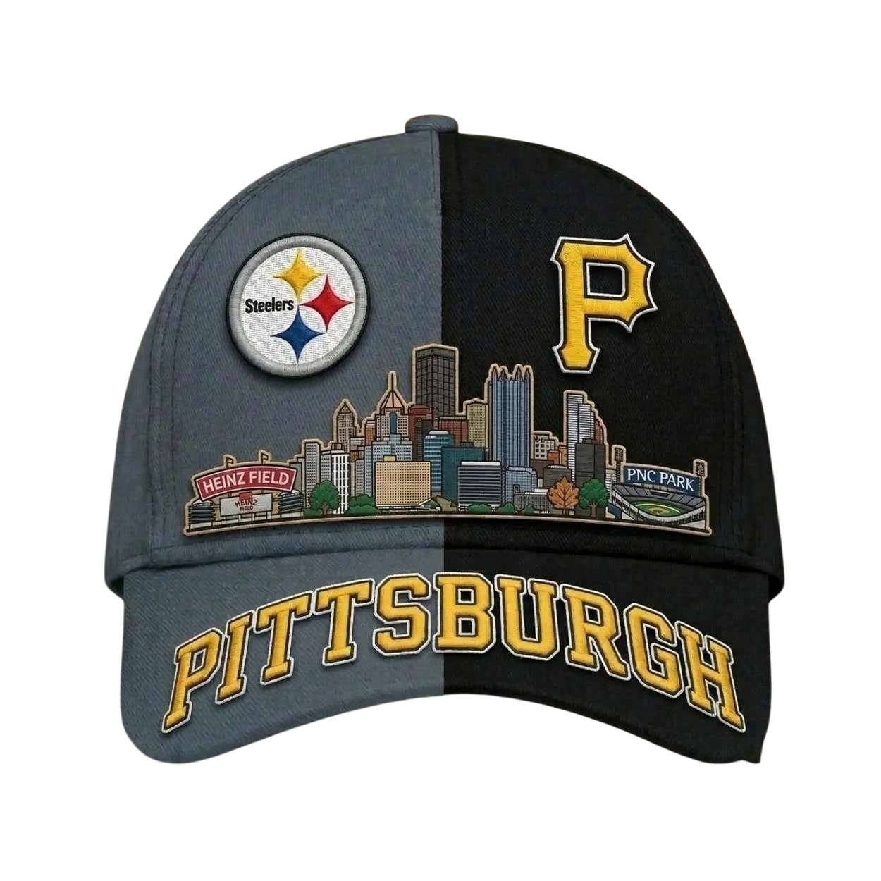 Steelers x Pirates Skyline Stadium Classic Cap Steelers x Pirates Skyline Stadium Classic Cap