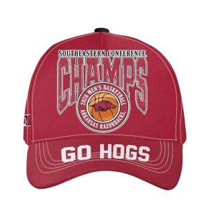 2026 Razorbacks SEC Mens Basketball Tournament Champions Classic Cap