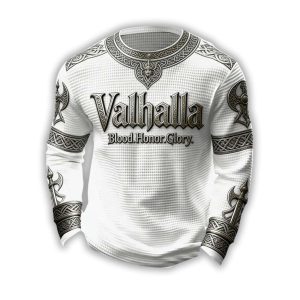 Viking-style Valhalla Blood Honor Glory Waffle Top 1 Viking style Valhalla Blood Honor Glory Waffle Top1
