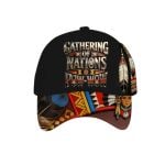 Unisex Gathering of Nations Pow Wow Indian Native Art Print Hat