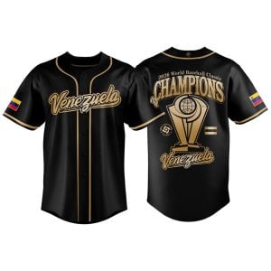 Venezuela 2026 World Baseball Classic Champions Jersey