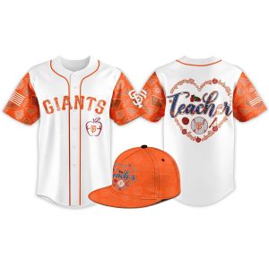 2026 Giants Teacher Appreciation Night Baseball Jersey