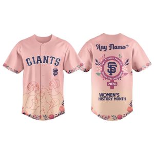 2026 Giants Womens History Month Jersey