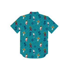 2026 Mariners Salmon Run Day Aloha Shirt Giveaway
