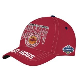 2026 Razorbacks SEC Men's Basketball Tournament Champions Classic Cap 1 2026 Razorbacks SEC Mens Basketball Tournament Champions Classic Cap1
