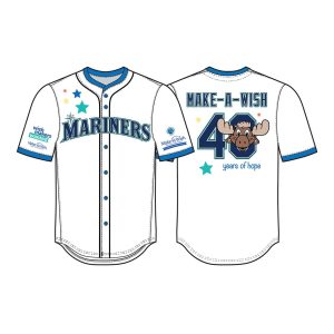 2026 Mariners Make A Wish Night Jersey Giveaway