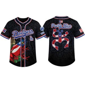2026 Dodgers Puerto Rico Heritage Night Baseball Jersey