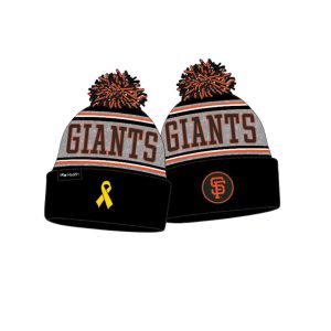 2026 Giants Pediatric Cancer Awareness Day Beanie Giveaway