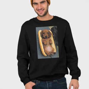 Funny Dachshund Hotdog Meme T shirt 5