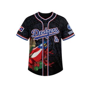 2026 Dodgers Puerto Rico Heritage Night Baseball Jersey1