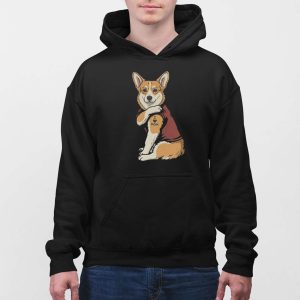 Corgi Featuring Tattooed I Love Mom T shirt 2
