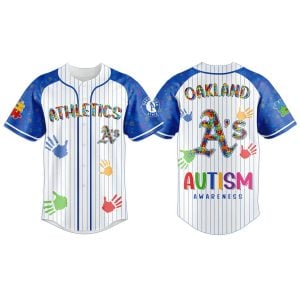 Athletics Autism Awareness 2026 Jersey