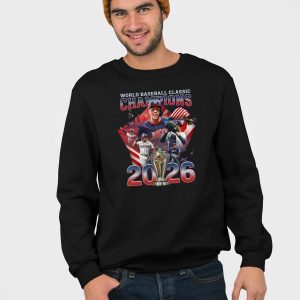 USA Baseball World Baseball Classic Champions 2026 T shirt 4
