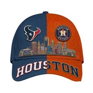 Texans x Astros Stadium Skyline Classic Cap
