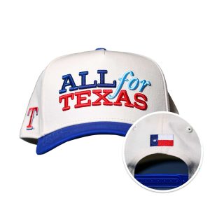 2026 Rangers All For Texas Cap Giveaway