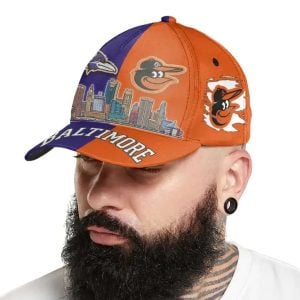 2026 Ravens Orioles Skyline Classic Cap 3 2026 Ravens Orioles Skyline Classic Cap3