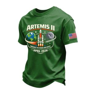 Artemis II Around The Moon And Back April 2026 Shirt2