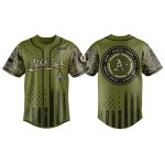 2026 Athletics Military Appreciation Night America 250th Jersey