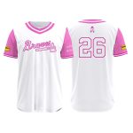 2026 Braves Breast Cancer Awareness Day Jersey Giveaway