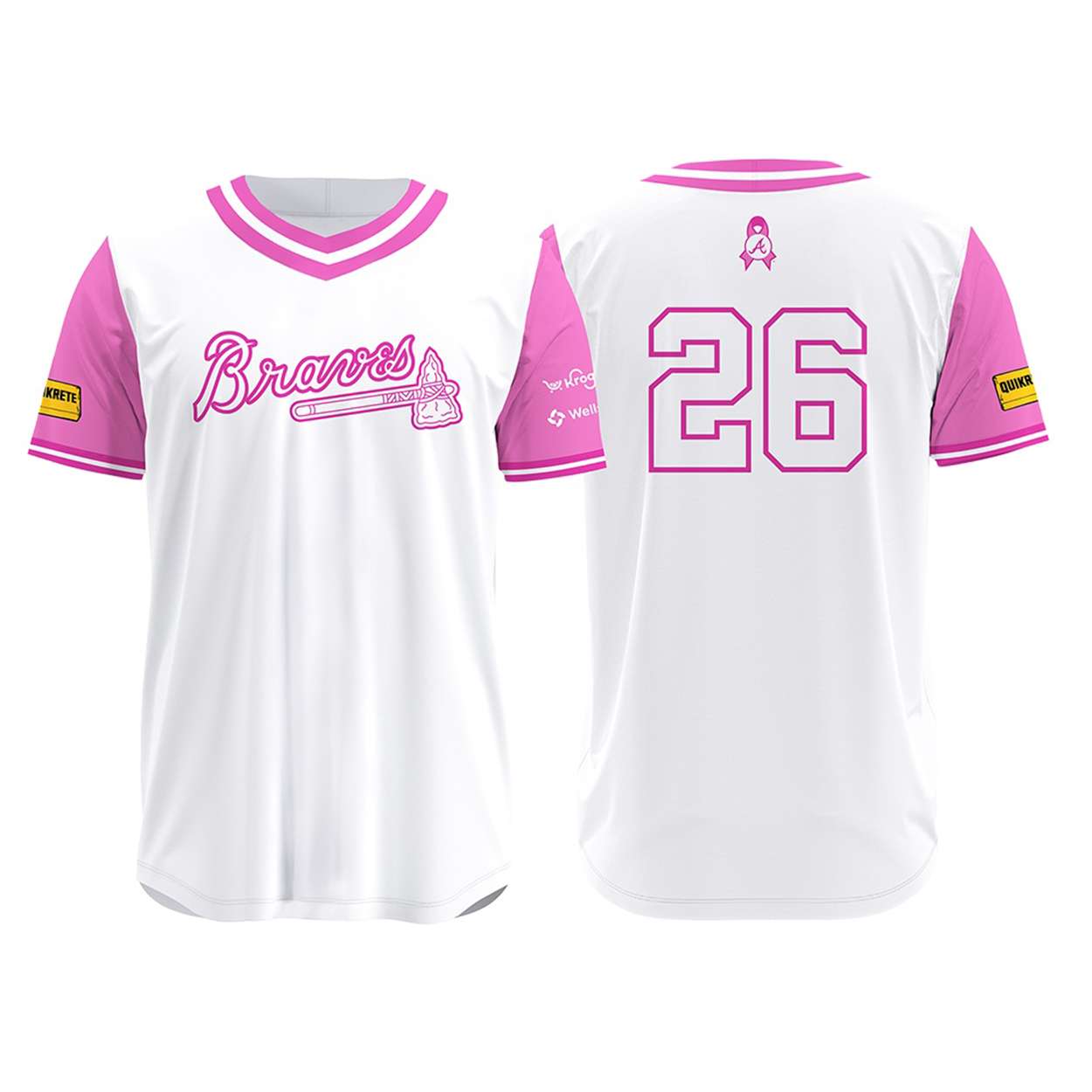 2026 Braves Breast Cancer Awareness Day Jersey Giveaway 2026 Braves Breast Cancer Awareness Day Jersey Giveaway