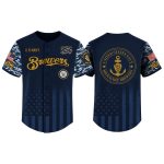 2026 Brewers US Navy Appreciation America 250th Baseball Jersey