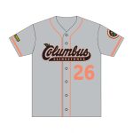 2026 Columbus Clingstones Road Grey Jersey Giveaway