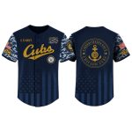 2026 Cubs US Navy Appreciation America 250th Baseball Jersey