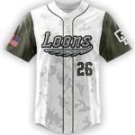 2026 Great Lakes Loons Armed Forces Weekend Jersey Giveaway