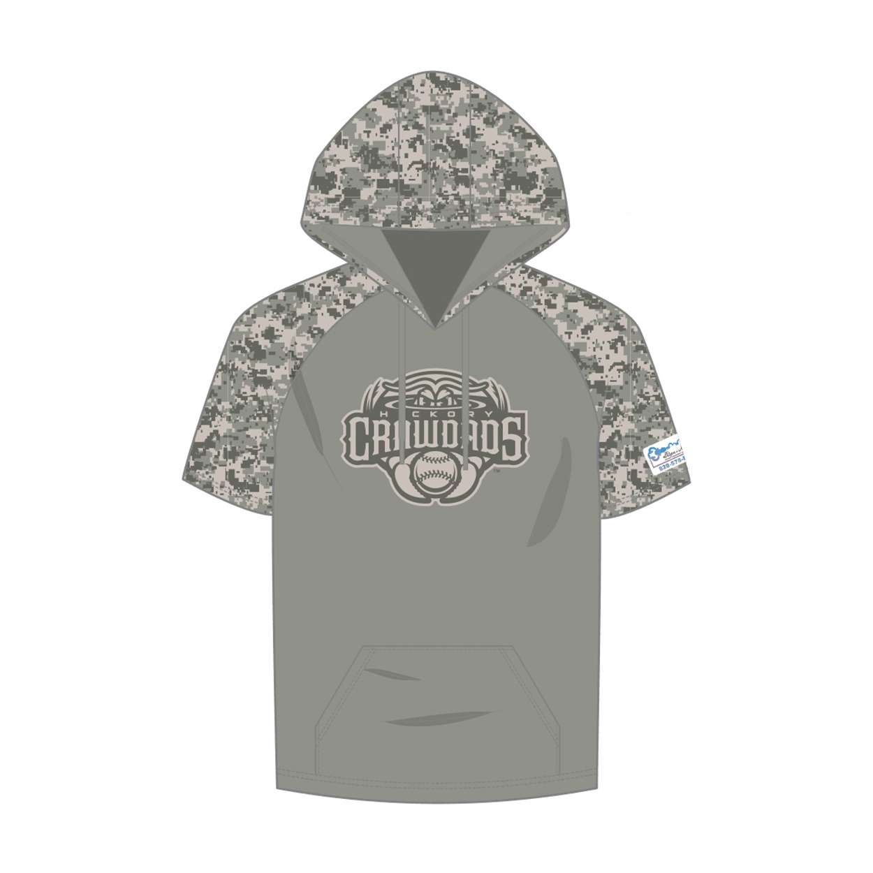 2026 Hickory Crawdads Short Sleeve Hoodie Giveaway 2026 Hickory Crawdads Short Sleeve Hoodie Giveaway