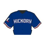2026 Hickory Crawdads Texas Rangers Night Jersey Giveaway
