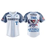 2026 Rangers US Air Force 79th Anniversary Jersey