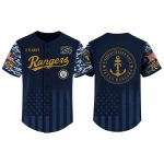 2026 Rangers US Navy Appreciation America 250th Baseball Jersey