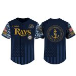 2026 Rays US Navy Appreciation America 250th Baseball Jersey