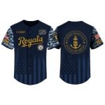 2026 Royals US Navy Appreciation America 250th Baseball Jersey