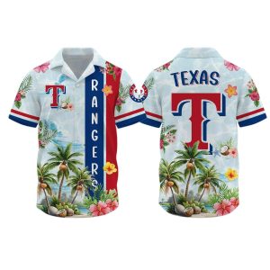 Rangers Collection Summer Aloha 2026 Hawaiian Shirt