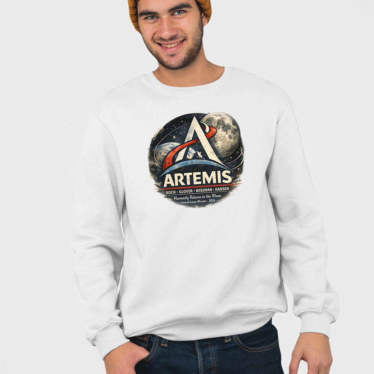 Artemis II Koch Glover Wiseman Hansen Shirt Artemis II Koch Glover Wiseman Hansen Shirt