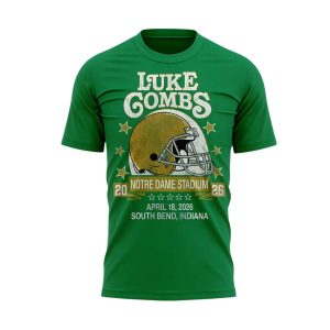 Luke Combs x Notre Dame Fighting My Kinda Saturday Night Tour 2026 Shirt1