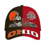 Browns x Ohio State Stadium Skyline Classic Cap