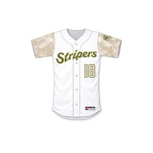 2026 Gwinnett Stripers 2025 Armed Forces Jersey Giveaway