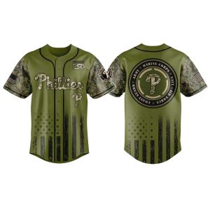 2026 Phillies Military Appreciation Night America 250th Jersey