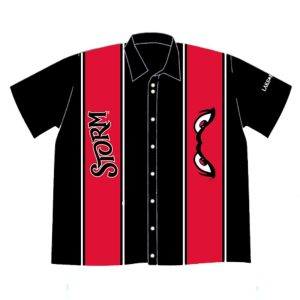 2026 Lake Elsinore Storm Black Red Storm Bowling Shirt Giveaway