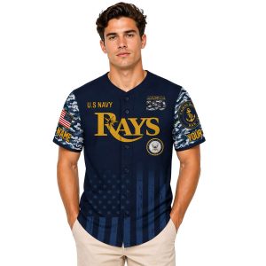 2026 Rays US Navy Appreciation America 250th Baseball Jersey1