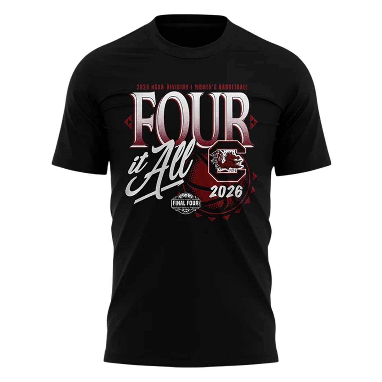 Gamecocks 2026 Women’s Basketball Tournament March Madness Final Four Shirt Gamecocks 2026 Women’s Basketball Tournament March Madness Final Four Shirt